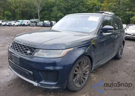 2020 Land Rover Range Rover Sport Hse Mhev из США, поврежденный, VIN SALWR2SU5LA723135